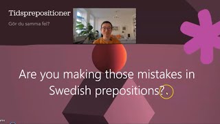 13 Tidsprepositioner - Are you making those mistakes in Swedish time prepositions?