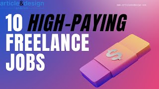 10 high-paying freelance jobs | In-demand skills YOU CAN START (w/ hardcoded captions)