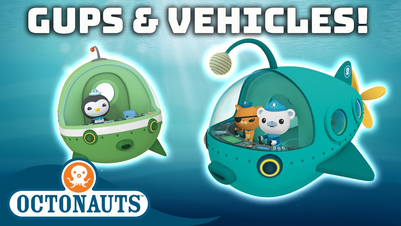 @Octonauts - Coolest GUPs & Vehicles | 70+ Mins | Cartoons For Kids ...