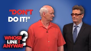 LIVING SCENERY BATTLE! | Whose Line Is It Anyway?