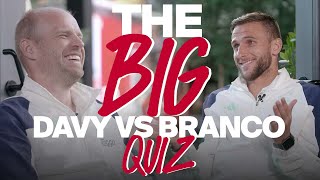 ‘I have a turtle back home and his name is Kees' 🐢😂 | THE BIG DAVY VS. BRANCO QUIZ | Part I