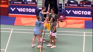鄧俊文Tang Chun Man/謝影雪 Tse Ying Suet (HK) vs Thom Gicquel/ Delphine Delrue(France) Hong Kong Open 2023
