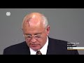 rede von michail gorbatschow im bundestag am 9.11.1999