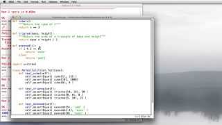 Python Functions 2: Unit Testing