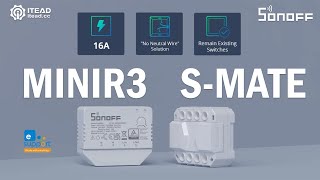 SONOFF MINIR3 + S-MATE Remote Switch