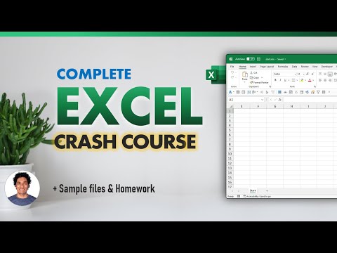 How to use Microsoft Excel - Beginner to Intermediate Class (with sample files)