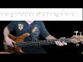Dire Straits - Sultans Of Swing Bass Cover with Playalong Tabs in Video