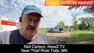 UPDATE: Pipeline Protestors By Thief River Falls Will Stay Put... For Now