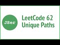 leetCode 62 Unique Paths(Dynamic Programming) | JSer - algorithm and JavaScript