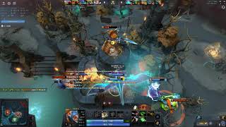 Arteezy magnus tries to get first blood