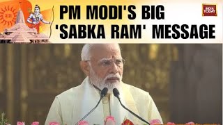 Watch: PM Modi Addresses The Nation After The Ram Mandir Pran Pratishtha Ceremony In Ayodhya