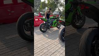 zx6r vs zx10r sound comparison #kawasaki #zx10r #zx6r #bike #sound #ducati #bmw #diwali #rider #ride