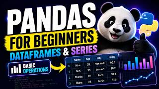 Pandas for Beginners: DataFrames, Series & Basic Operations in Python