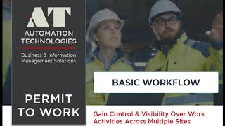 Permit to Work - Implement a Simple & Streamlined Workflow