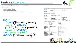 6 GCSE AQA Pseudocode Worked through examples