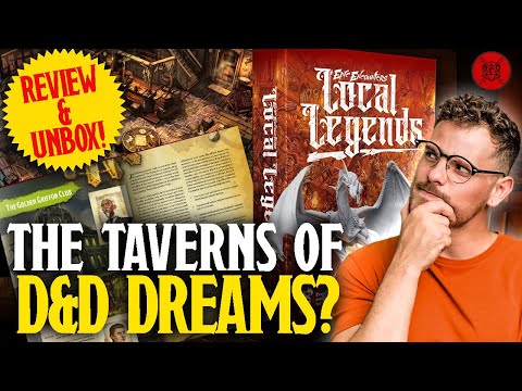 Is The Best D&D Tavern Inside This Box?Local Legends Tavern Kit REVIEW & UNBOXING!