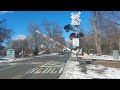 nj transit gp40ph 2b roars across gertzen plaza