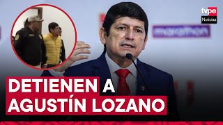 Agustín Lozano, presidente de la FPF, es detenido por caso Los Galácticos