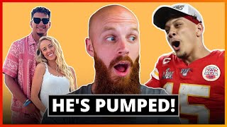 Mahomes LOSES IT about having a baby BOY! Alex Smith's daughter had BRAIN surgery and more