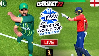 Pakistan vs England T20 World Cup 2022 Match - Cricket 22 Live - RtxVivek