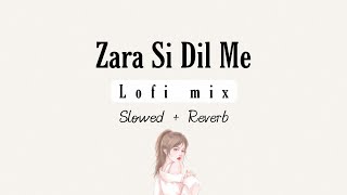 Zara Si Dil Me - Lofi mix ( Slowed + Reverb )