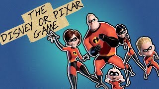 The Disney or Pixar Game | Bootleg Video