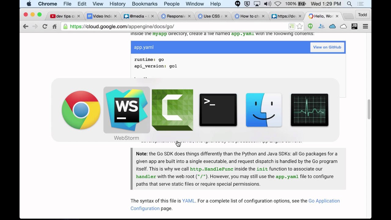 Go And Google App Engine - YouTube