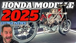 NEUE Honda Modelle 2025 #eicma2024