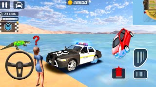 Police Car Chase Cop Simulator - Mobile Gameplay [Car Game Android]