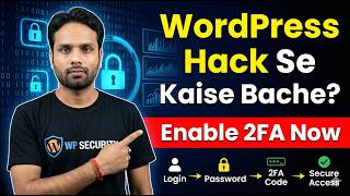 Enable Two-Factor Authentication (2FA) in WordPress with Wordfence on Login Page #wordfence #hack