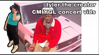 tyler, the creator concert videos cause i ran out of storage on my phone