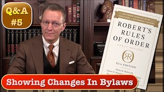 Changes To Copies Of The Bylaws After Bylaw Amendments