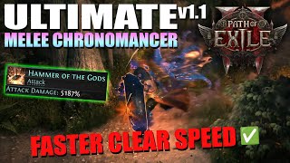 Path of Exile 2 - ULTIMATE Hammer Chrono v1.1 Build Guide (VERY STRONG Melee Chronomancer) HotG