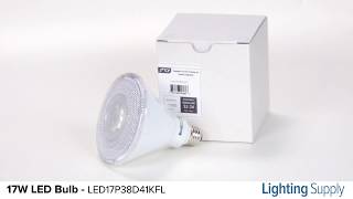 TCP 17W LED PAR38 Bulb (LED17P38D41KFL)