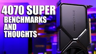 4070 Super Benchmarks! NVIDIA vs AMD...