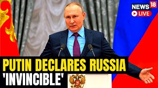Vladimir Putin Says Russia Is Proud Of Those Fighting In Ukraine | Russia News LIVE | Putin Speech