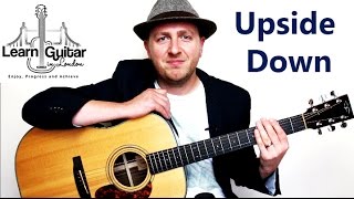 Upside Down - Guitar Tutorial - Jack Johnson - Chords + Rhythm