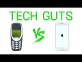 Nokia 3310 vs iPhone 6s Throwdown | Tech Guts | WIRED