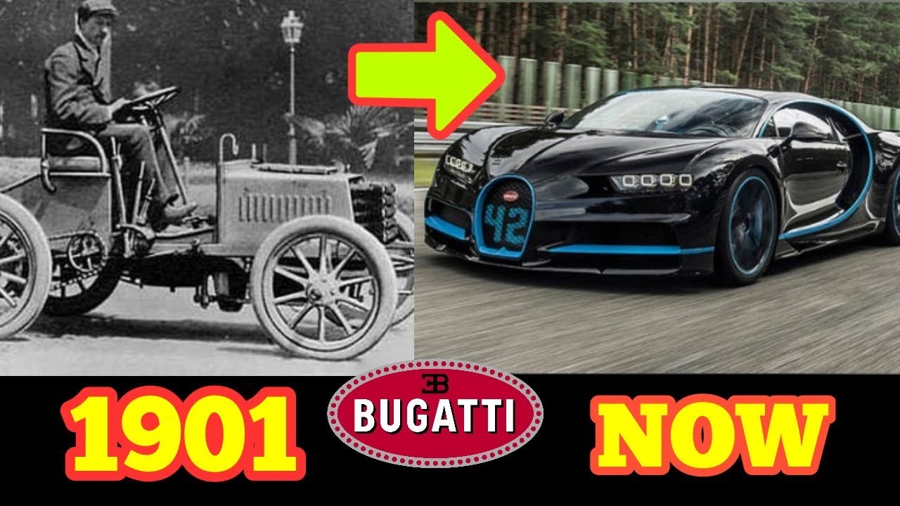 Evolution Of Bugatti (1901 - 2017) - YouTube