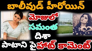 బాలీవుడ్ హీరోయిన్ మోజులో సమంత దిశపాటాని పై హాట్ కామెంట్