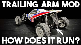 グラスホッパー２魔改造トレーリングアーム　走行編/ Tamiya Grasshopper 2 trailing arm  mod running footage