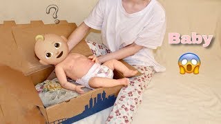 Распаковка куклы реборн / Silicone Baby Box Opening / полностью силиконовый реборн