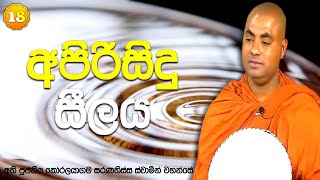 අපේ සීලය අපිරිසිදු නම්, පිරිසිදු කරගැනීමට කලයුතු දේ කුමක්ද? | සතිපට්ඨාන ධර්ම දේශනා (𝟏𝟖)