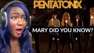 SHOOK!! PENTATONIX - MARY, DID YOU KNOW? | SINGER FIRST TIME REACTION