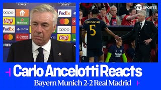 "WE DIDN'T PLAY OUR BEST" | Carlo Ancelotti | Bayern Munich 2-2 Real Madrid | UEFA Champions League