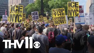 Los Angeles under curfew as protests continue