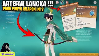 Punya Weapon B3 ini Guys?? Review Akun Artefak Langka - Genshin Impact v3.1