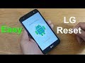 How To Hard Reset LG mobile tracfone (LG Fiesta LTE, LG X Power 2, LG Venture...etc)  - Free & Easy