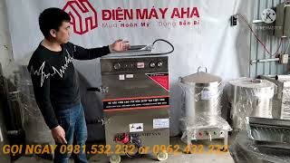 Lỗi thường gặp của Tủ nấu cơm công nghiệp 6 khay gas và điện | Điện máy Aha
