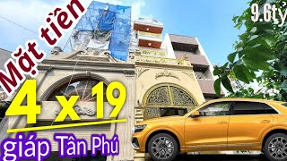 (Nhà To) Mặt Tiền nội bộ Kênh Nước Đen 4x19m, 5  Tầng \